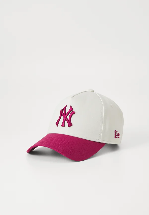 PATCH EFRAME UNISEX - Cap - off-white/dark red
