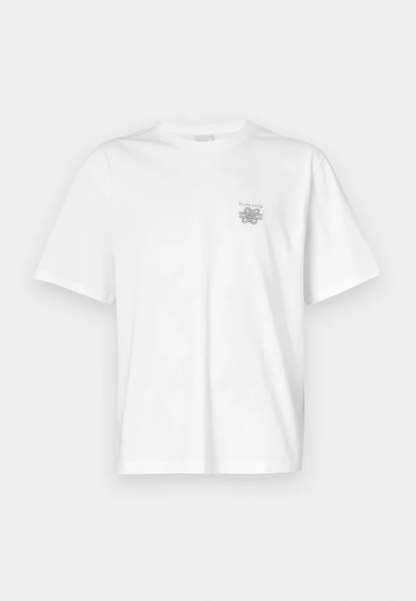 PATCH KNOT UNISEX - T-Shirt print - white