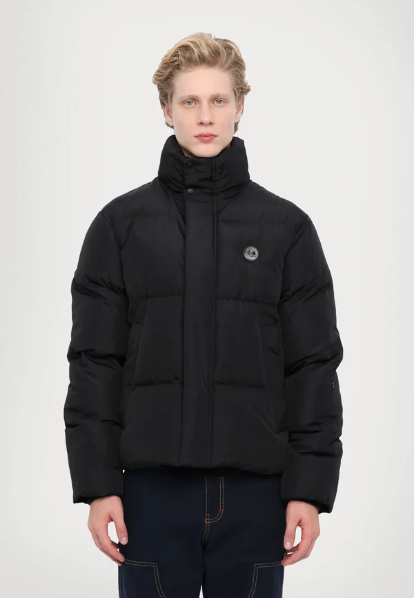 PATCH LOGO JACKET - Winterjacke - black