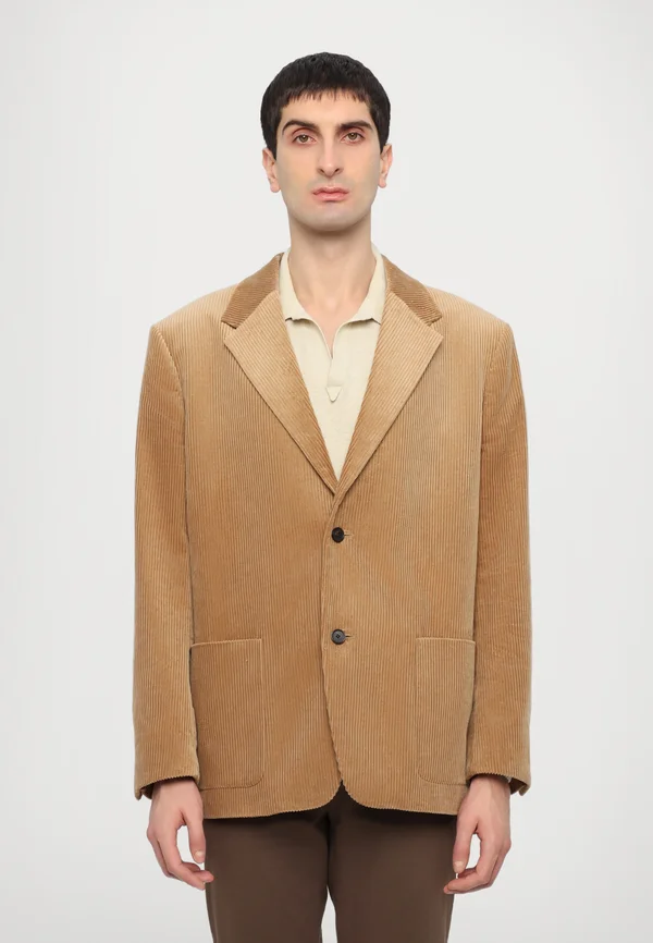 PATCH POCKET  - Sakko - dark beige