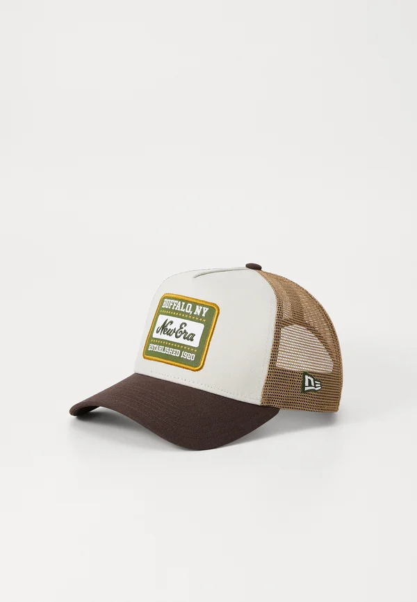 PATCH TRUCKER UNISEX - Cap - brown