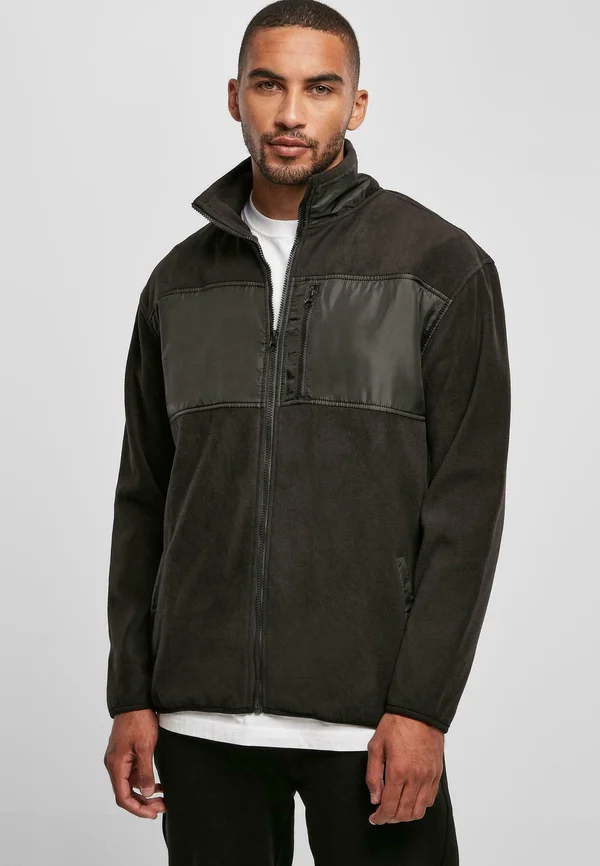 PATCHED MICRO  - Fleecejacke - black