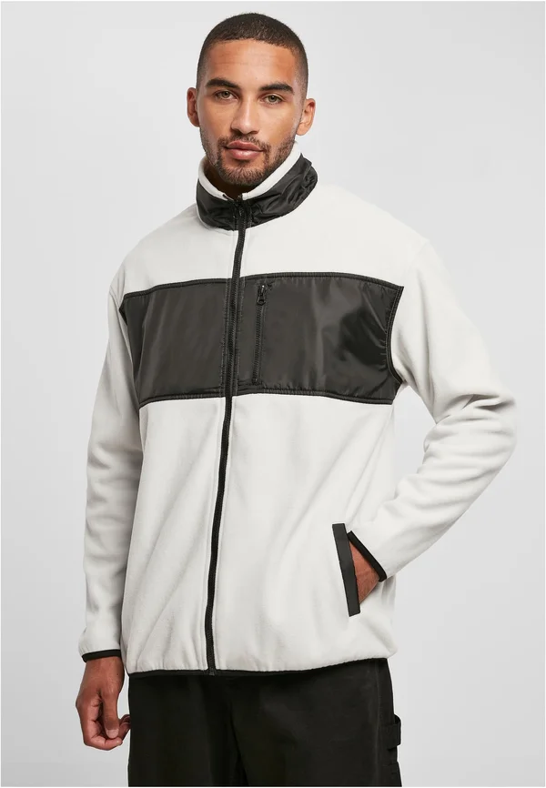 PATCHED MICRO  - Fleecejacke - wolfgrey
