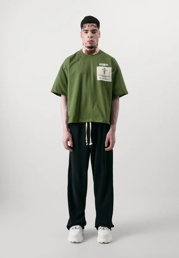 PATCHWORK UNISEX - T-Shirt print - green
