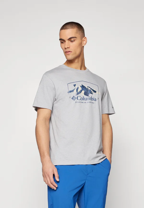 PATH LAKE™ GRAPHIC TEE  - T-Shirt print - columbia grey heather