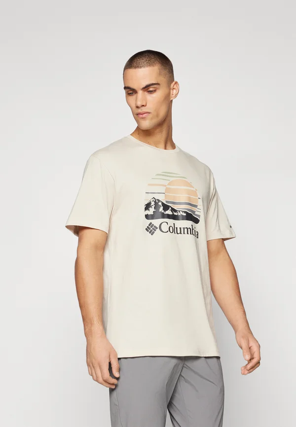PATH LAKE™ GRAPHIC TEE  - T-Shirt print - dark stone