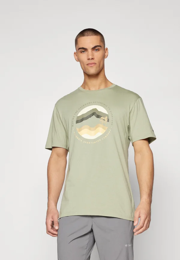 PATH LAKE™ GRAPHIC TEE  - T-Shirt print - safari