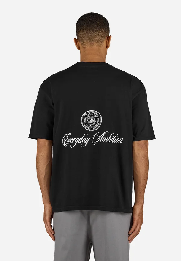 PATRON TEE - T-Shirt print - washed black