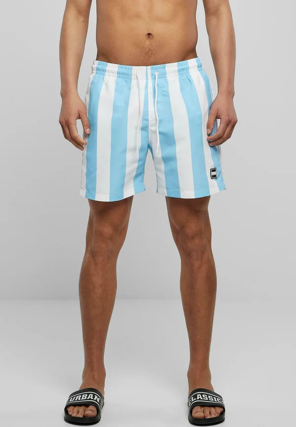 PATTERN - Shorts - balticbluebarstripe