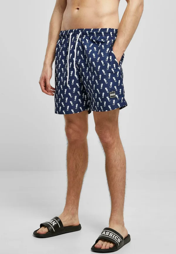 PATTERN - Shorts - navyseahorse