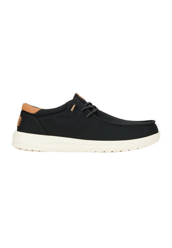 PAUL - Sportlicher Schnürer - black