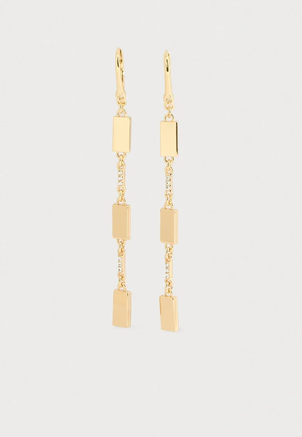 PAVE BAR LINEAR - Ohrringe - gold-coloured