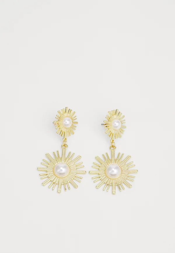 PCAMALIA EARRINGS - Ohrringe - gold-coloured