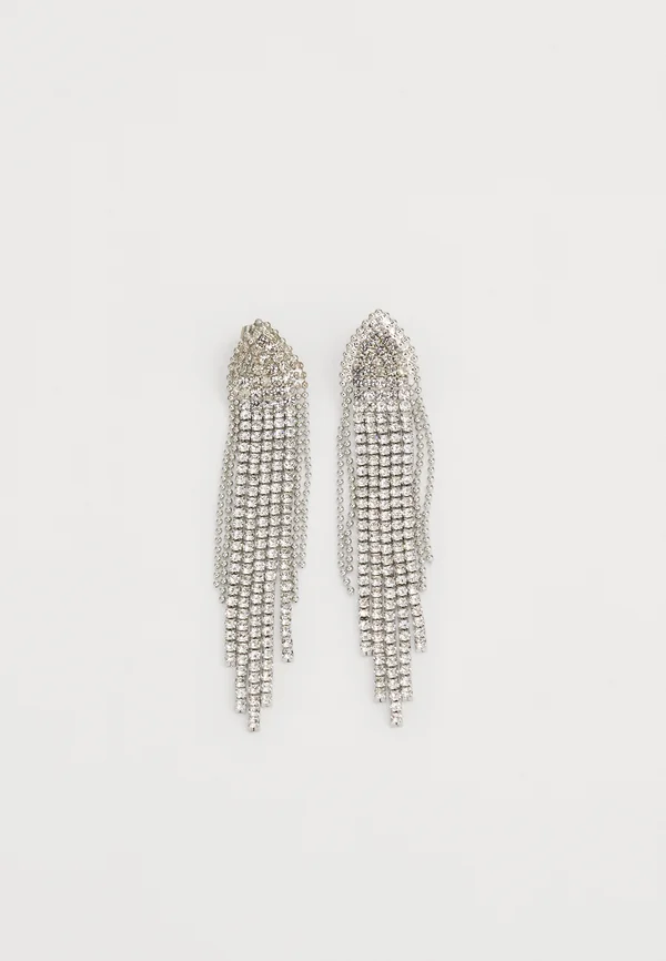 PCANNESOFIA EARRINGS - Ohrringe - silver-coloured