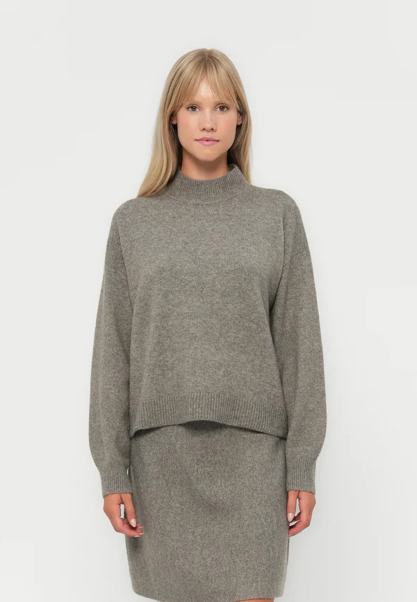 PCMALOU LS  - Strickpullover - morel