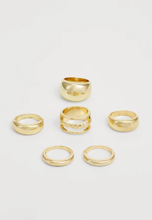 PCRYAN 6 PACK  - Ring - gold-coloured