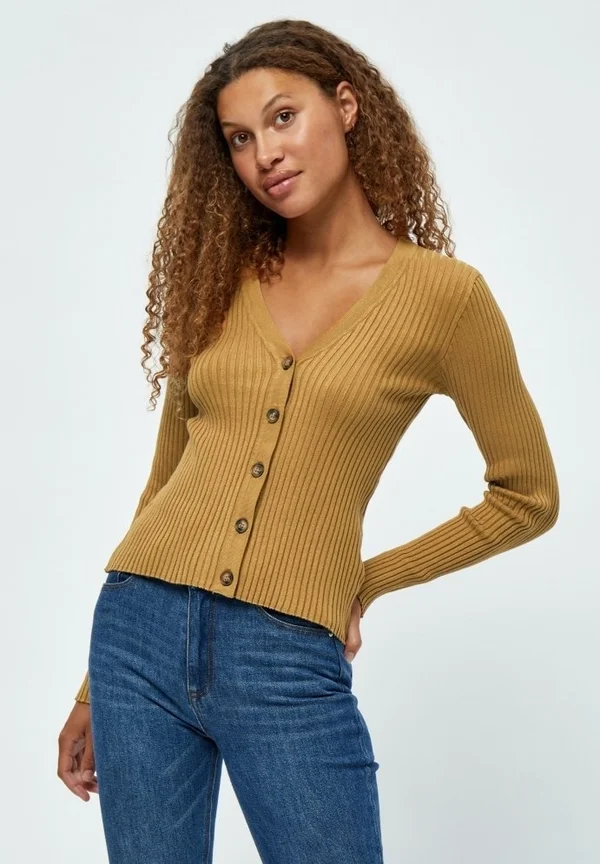 PCTANA - Strickjacke - bone brown