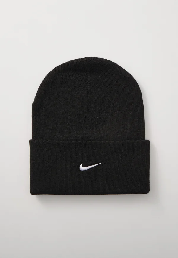 PEAK BEANIE UNISEX - Mütze - black/white