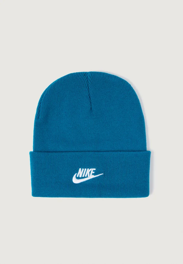 PEAK BEANIE UNISEX - Mütze - green abyss/white