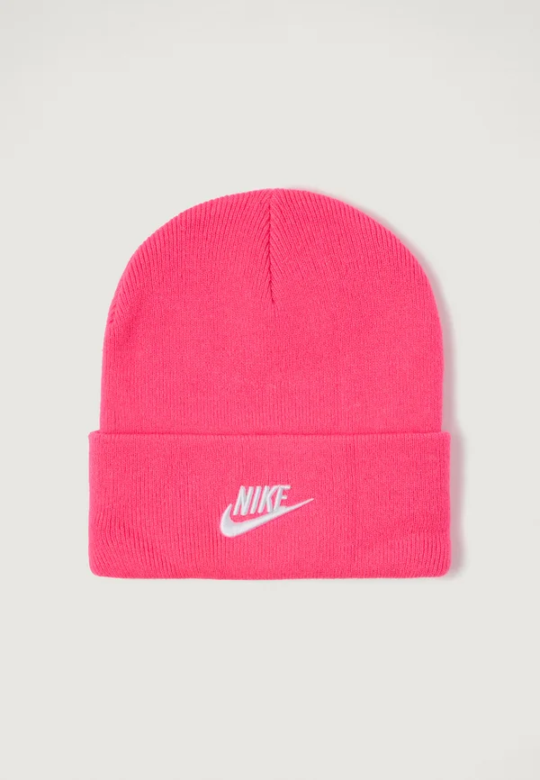 PEAK BEANIE UNISEX - Mütze - hyper pink/white
