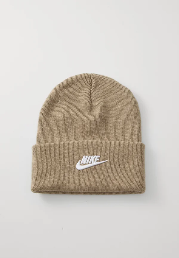 PEAK BEANIE UNISEX - Mütze - khaki/white