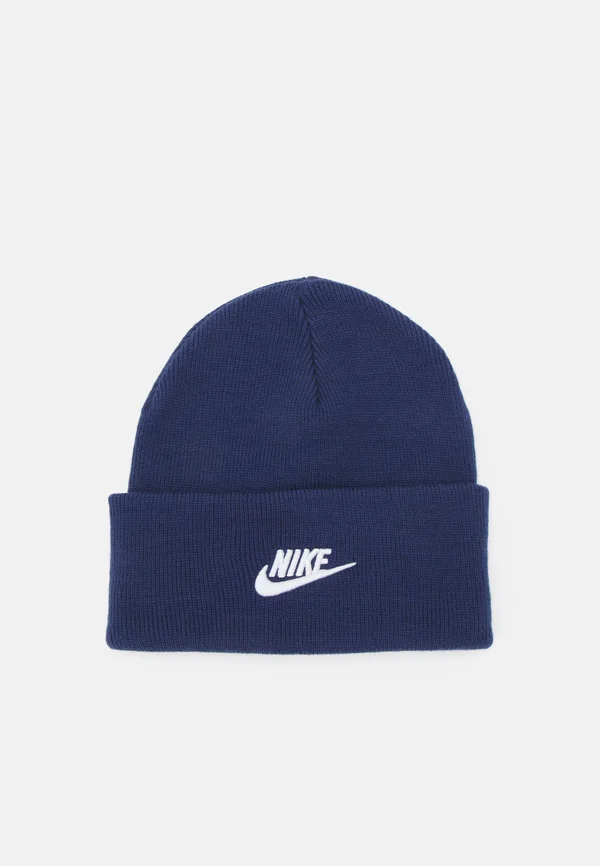PEAK BEANIE UNISEX - Mütze - midnight navy/white
