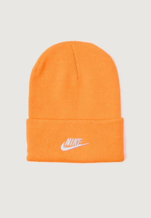 PEAK BEANIE UNISEX - Mütze - total orange/white