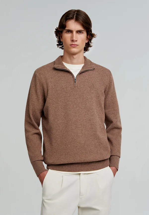 PEAK TRICOT - Strickpullover - camel
