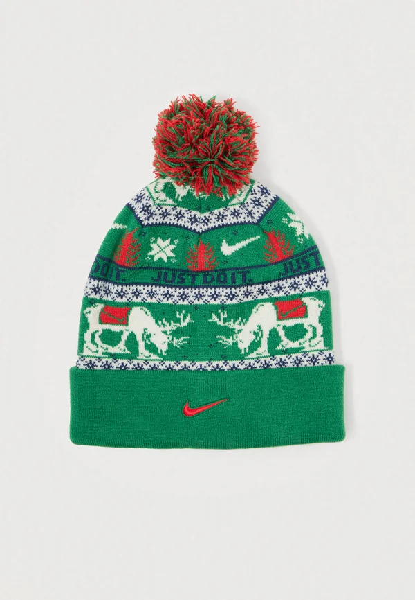 PEAK UNISEX - Mütze - pine green/sail/midnight navy