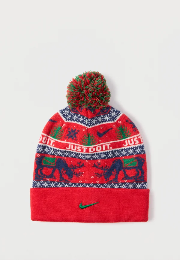 PEAK UNISEX - Mütze - university red/midnight navy/sail