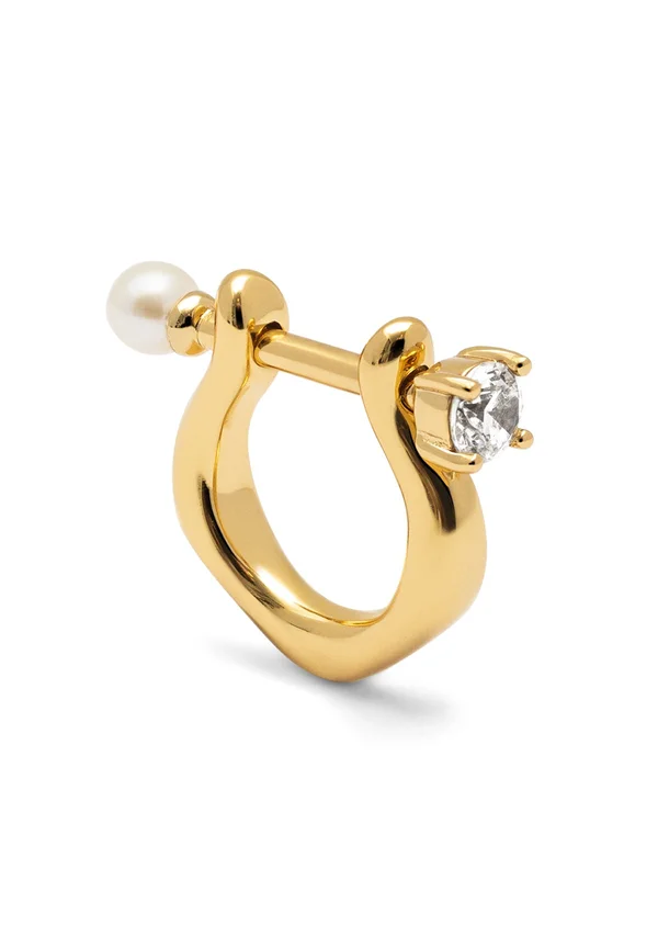 PEARL AND SPARK - Einzelner Ohrring - color oro