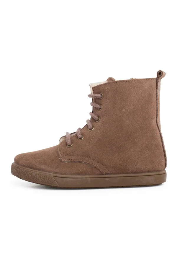 PEAU DE  AVEC  LATÉRAUX À GLISSIÈRE - Schnürstiefelette - topo
