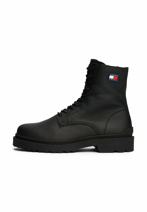 PEBBLE GRAIN CLEAT - Schnürstiefelette - black