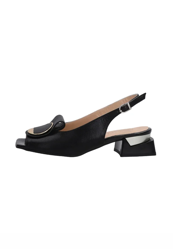 Peeptoe - black
