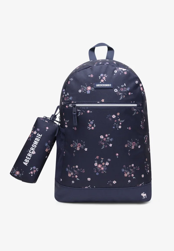PENCIL BAG BACKPACK SET UNISEX - Schulranzen Set - indigo