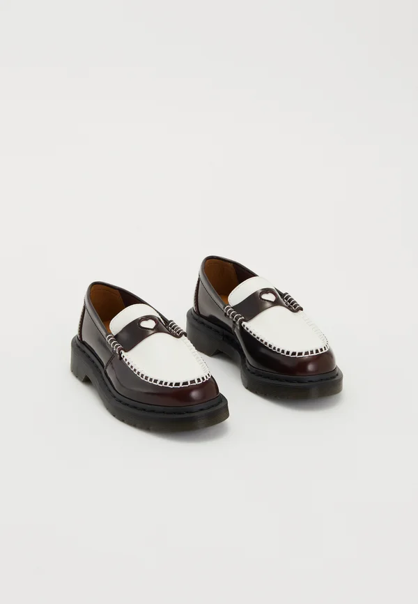 PENTON HEART LOAFER - Slipper - cherry red/white arcadia