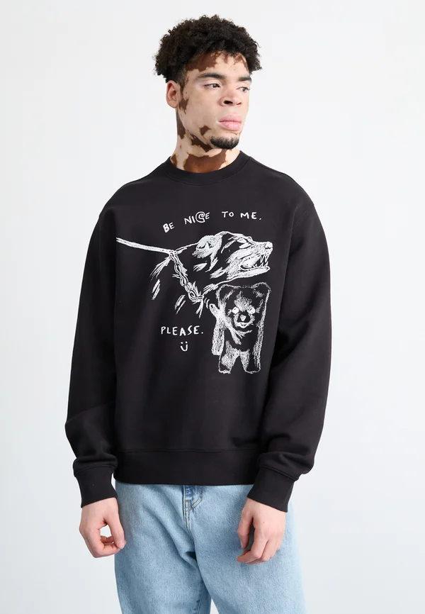 PEPE BE NICE  - Sweatshirt - black/white