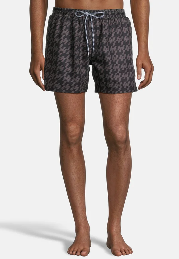 PEPITA - Badeshorts - schwarz-grau