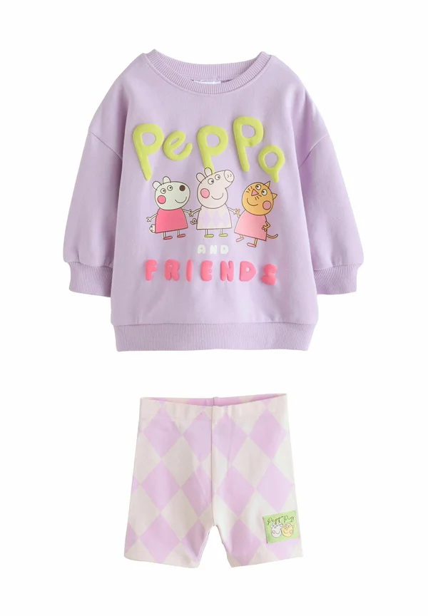 PEPPA PIG CREW CYCLE SET  - Shorts - purple