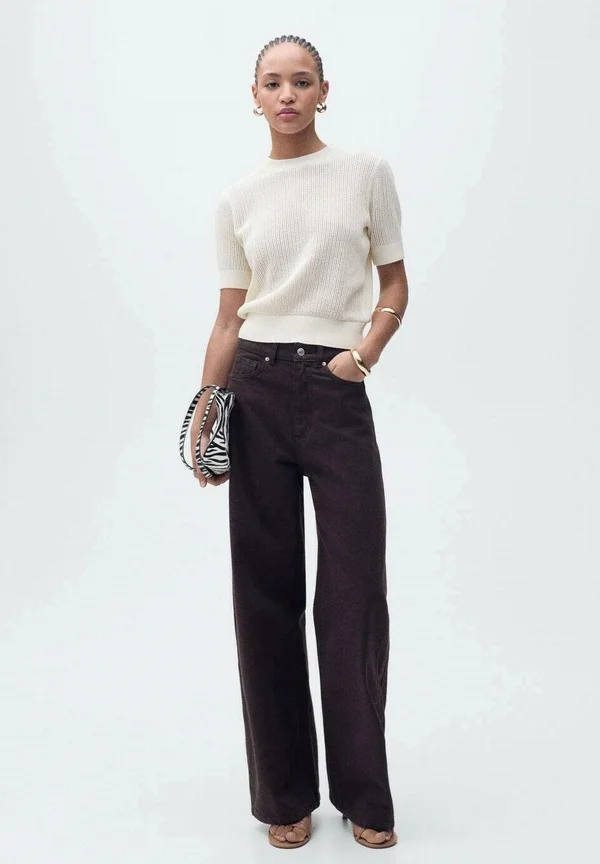 PERAS - Strickpullover - off-white