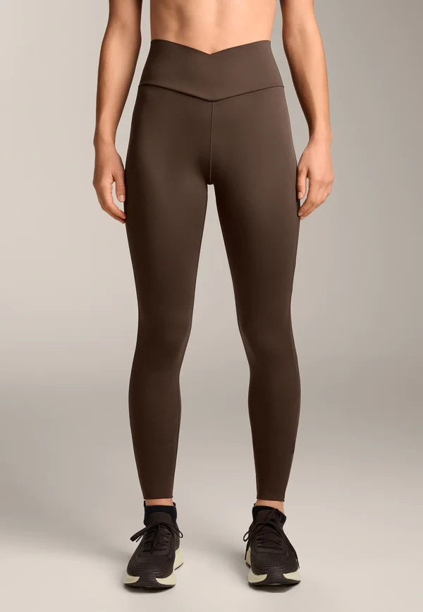 PERFECT-ADAPT ANKLE-LENGTH WITH CROSSOVER V-WAIST - Tights - brown