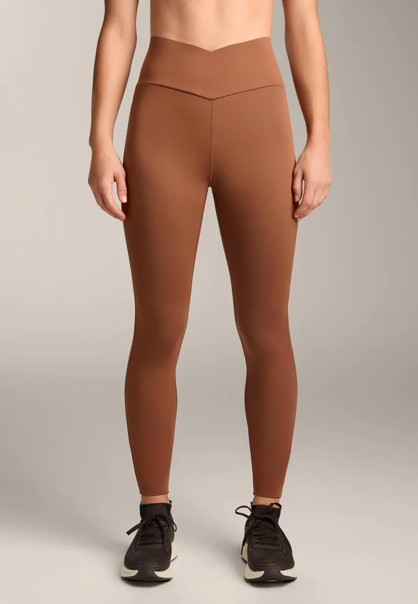 PERFECT-ADAPT ANKLE-LENGTH WITH CROSSOVER V-WAIST - Tights - camel