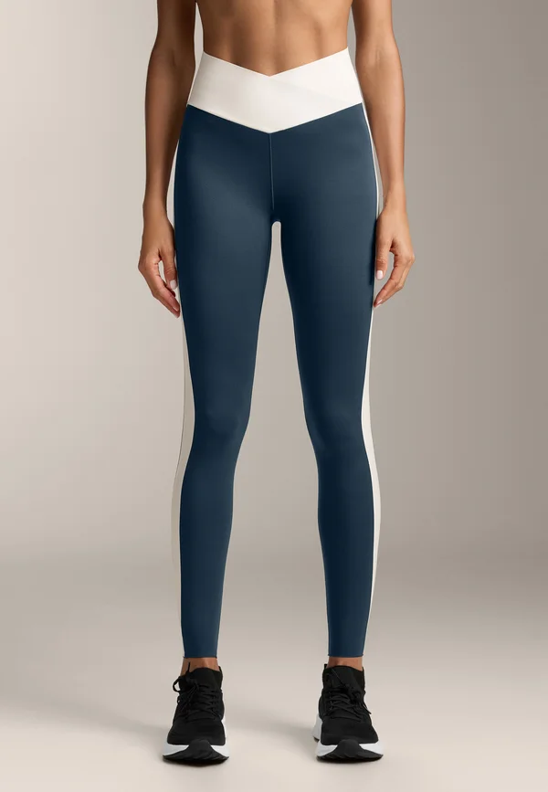 PERFECT-ADAPT HIGH RISE 65 CM ANKLE LENGTH WITH V-CUT WAIST - Tights - dark blue