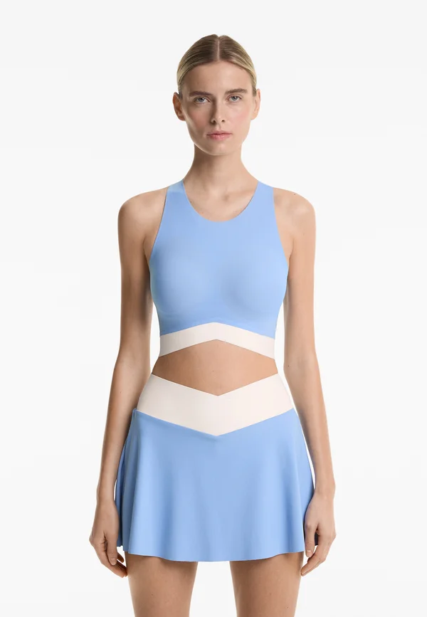 PERFECT-ADAPT - Sport-BH mit starker Stützkraft - mottled blue