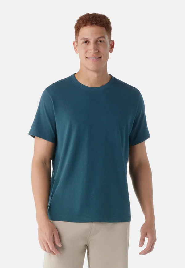PERFECT CREW SHORT SLEEVE - T-Shirt basic - twilight blue