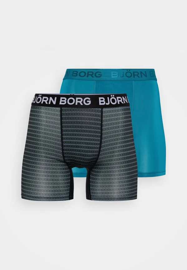 PERFORMANCE 2 PACK - Panties - black/petrol