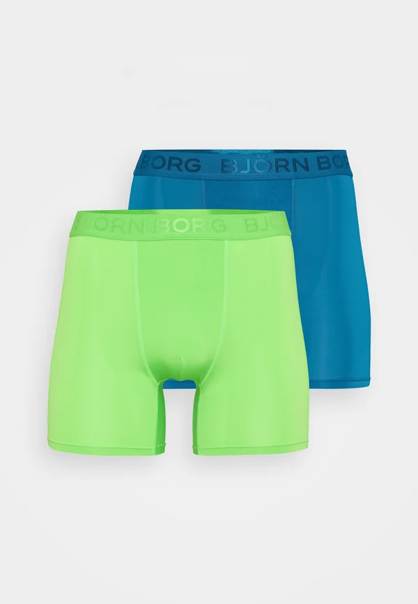 PERFORMANCE 2 PACK - Panties - neon green/petrol