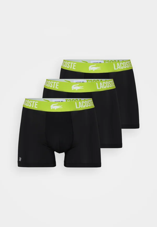 PERFORMANCE 3 PACK - Panties - black/lima
