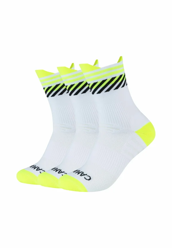 PERFORMANCE 3ER PACK - Sportsocken - safety yellow