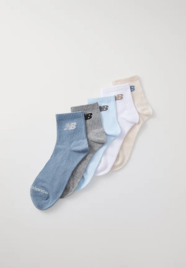 PERFORMANCE ANKLE SOCKS UNISEX 6 PACK - Sportsocken - white/iceblue/grey/light arctic blue/linen